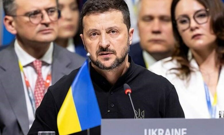 אוקראינה האור הירוק של זלנסקי לנהל משא ומתן עם רוסיה באמצעות תיווך