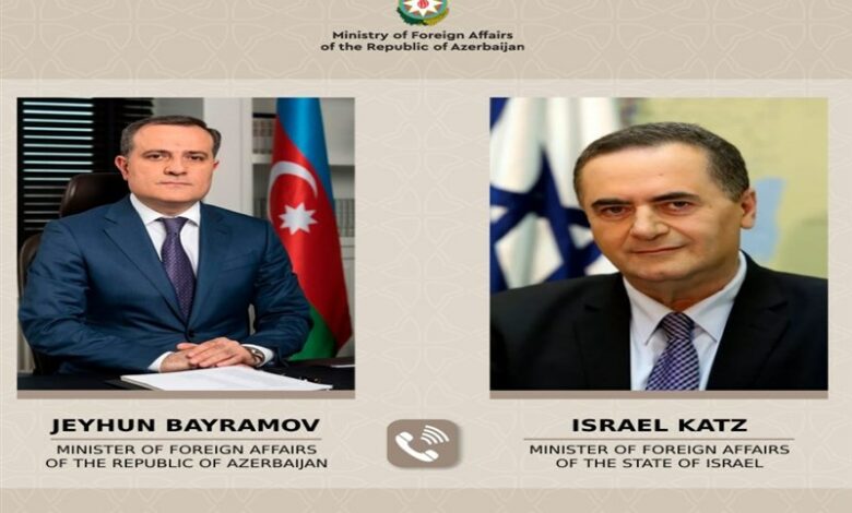 השיחה בין שרי החוץ של אזרבייג’ן והמשטר הציוני על עזה
