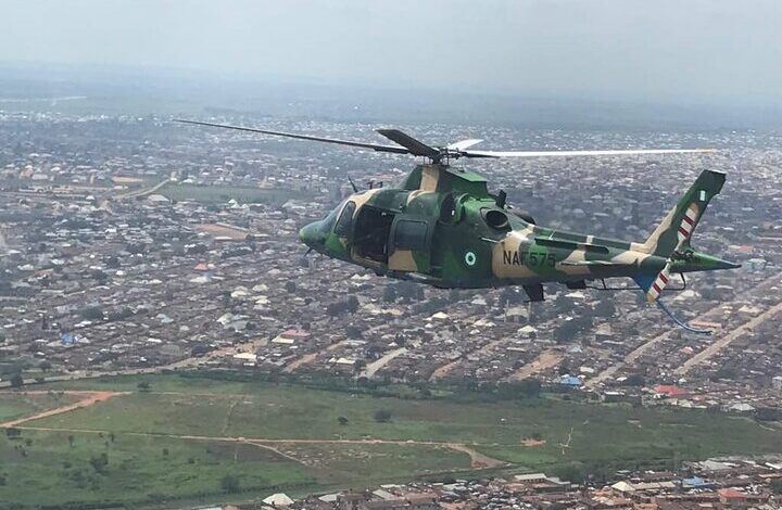 התרסקות/טייס מסוק של צבא ניגריה חולץ