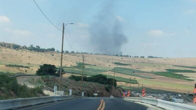 ירי 40 רקטות מלבנון לצפון ארץ ישראל הכבושה