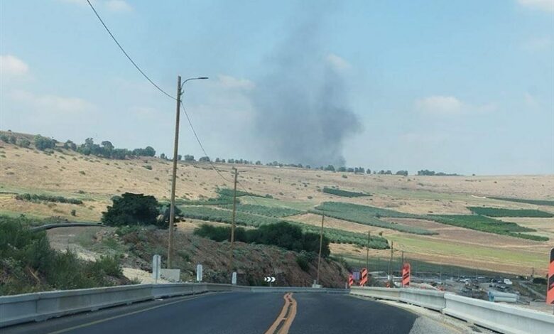 ירי 40 רקטות מלבנון לצפון ארץ ישראל הכבושה