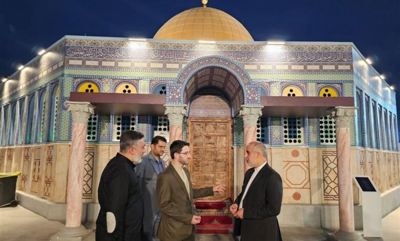 ביקורו של כנני בתערוכת ארץ הציביליזציות