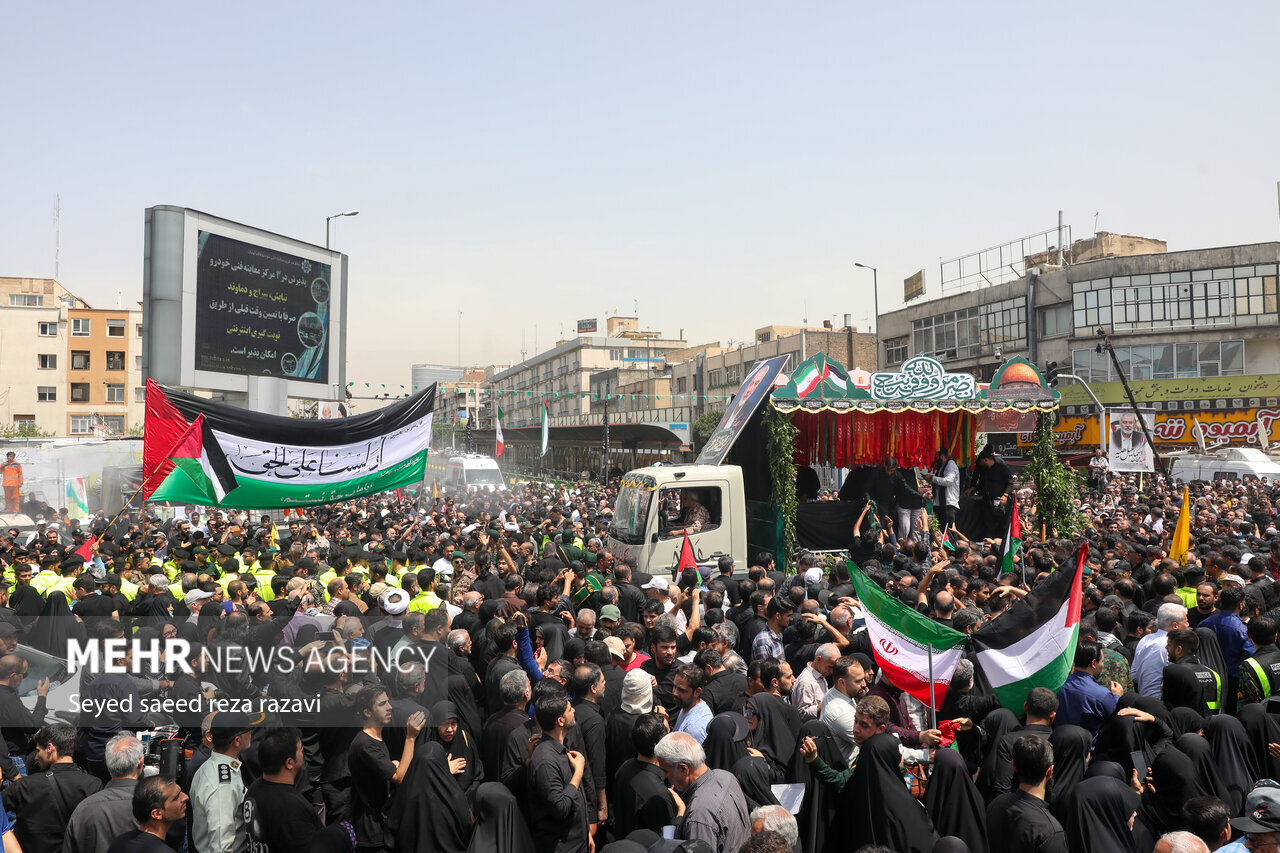 پیمان جبهه مقاومت از تهران تا غزه؛ انتقام خون شهید القدس قطعی است