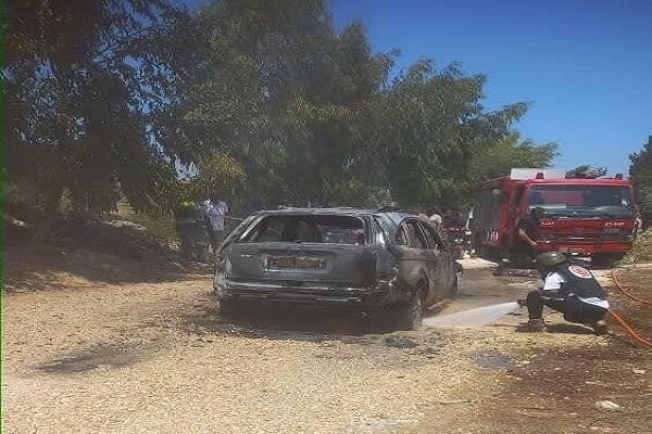 תקיפת מזל”ט של המשטר הציוני על מכונית בדרום לבנון + וידאו