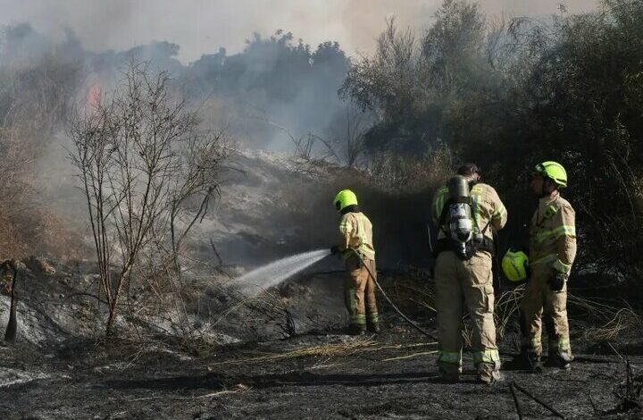 כמות ההרס שנותרה לאחר ההתקפות הקשות של חיזבאללה בלבנון