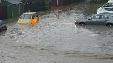 שיטפון בלונדון/שוק מקומי הוצף + וידאו