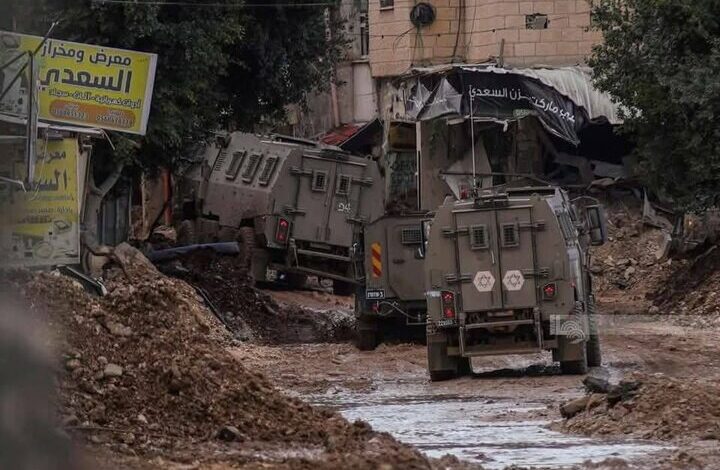 המשך המבצע הצבאי של הצבא הציוני בעובר למשך השמונה עשרה ברציפות