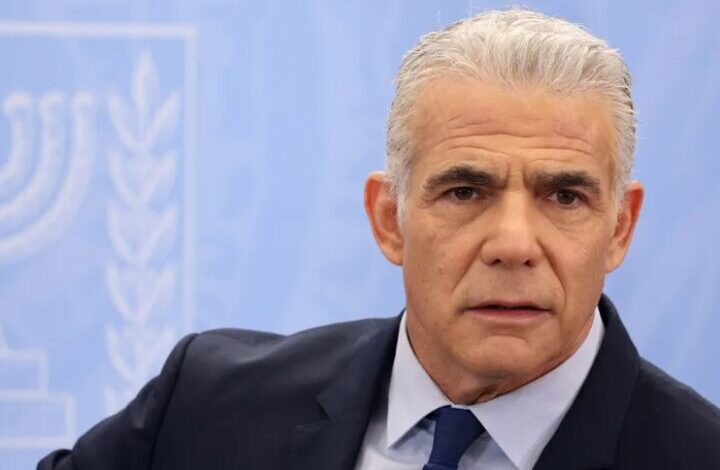 LAPID: חוסר חילופי דברים, תפס את ישראל בביצת המוות והדם