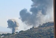 שני הרוגים בתקיפה אווירית של המשטר הציוני על לבנון /לבנון , המשטר הציוני , תקיפה אווירית , דרום לבנון , הפסקת אש