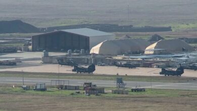 מסוק אמריקאי נאלץ לבצע נחיתת חירום בבסיס בעיראק /עיראק , ארצות הברית , מסוק , נחיתת חירום , בסיס צבאי