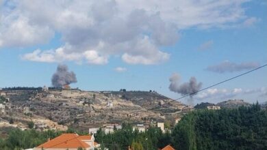 המשטר הציוני תקף בדרום ובמזרח לבנון; דיווחים על עשרה תקיפות אוויריות /לבנון , המשטר הציוני , תקיפות אוויריות , חיזבאללה , גבול הצפון