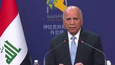 שר החוץ העיראקי: המשטר הציוני ממשיך לאיים על עיראק, לבנון וסוריה /עיראק , פואד חוסיין , המשטר הציוני , לבנון , סוריה